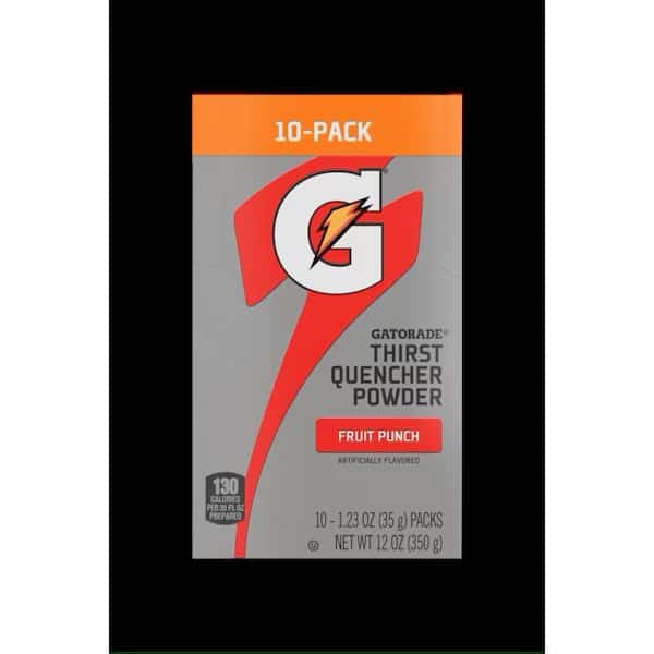 Sports Drink Mix, Fruit Punch, PK10