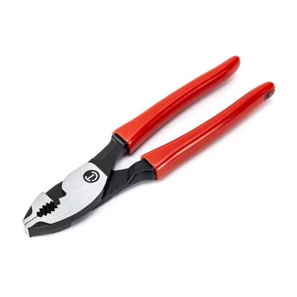 8" Z2 Dipped Handle Slip Joint Pliers