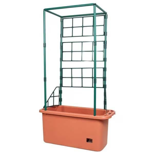 Tomato Trellis Garden on Wheels