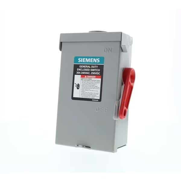 Safety Switch,General Duty,3 Phase, Mfr#: GF321NA, SIEMENS