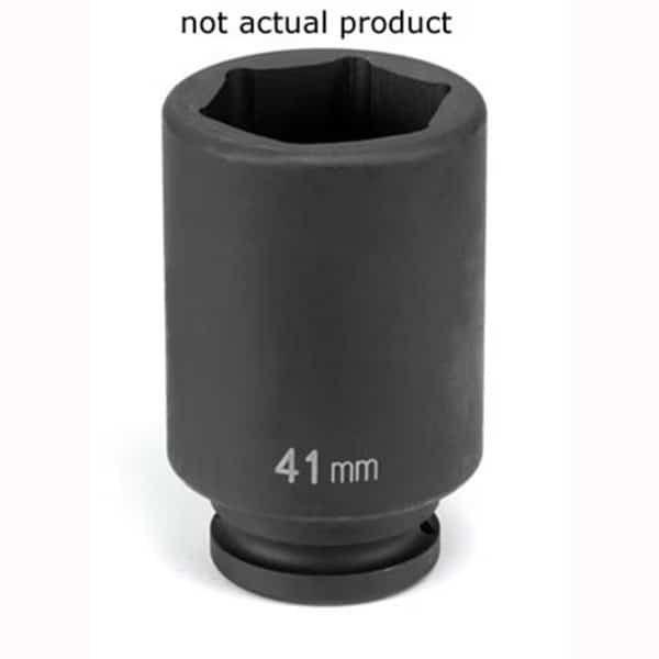3/4" Drive, 2-3/4" Size, SAE Socket, 6 Points, 2-3/4", 3/4"D, 6pt. D