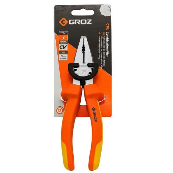 1 Piece Combination Pliers, CV Steel Shock-Proof, Anti-Slip Handle