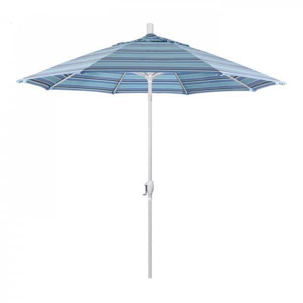 Patio Umbrella, Octagon, 101" H, Sunbrella Fabric, Dolce Oasis