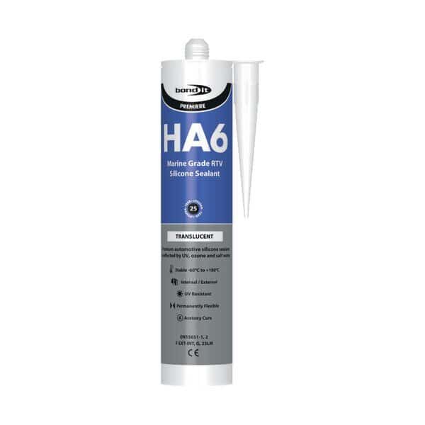 High Modulus Marine Silicone Sealant, Clear