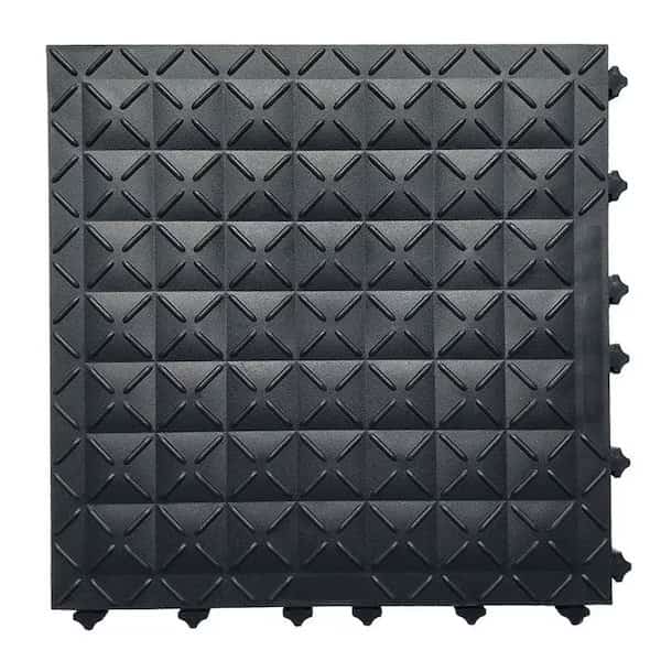 Antifatigue Mat, Reinforced, 18"x18", PK6, ERGO ADVANTAGE SAFE-FLEX, Mfr# HDA1-B