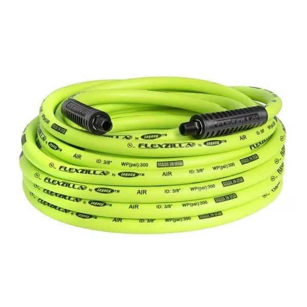 Air Hose, 3/8" x 50, 1/4" MNPT Fittings