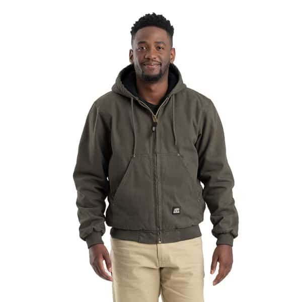Heartland Washed Duck Hooded Work Jacket