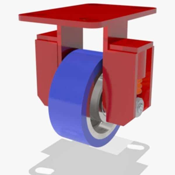 Rigid Spring, Loaded Hs 5X2 Poly-Soft
