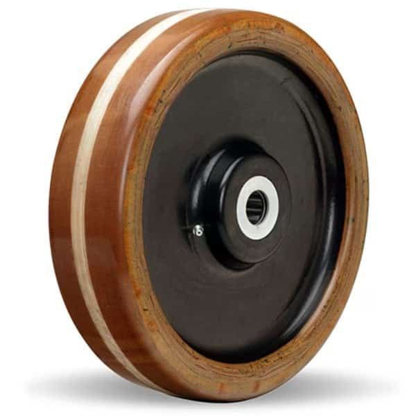 Plastex Wheel,12X3 3/4Tpr Laminatedtread, Mfr#: W-1230-LPT-3/4, HAMILTON