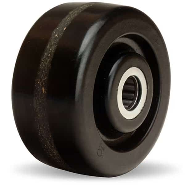 Plastex Wheel,4X2 5/8Rb, Mfr#: W-420-P-5/8, HAMILTON