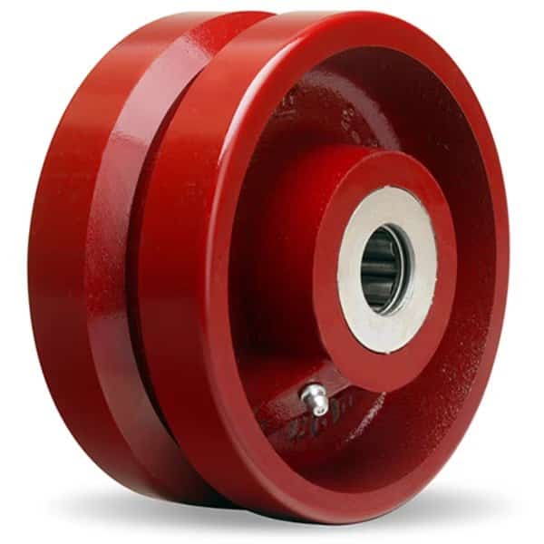 V Groove Wheel, 6X2-3/4 1-1/4Tprd