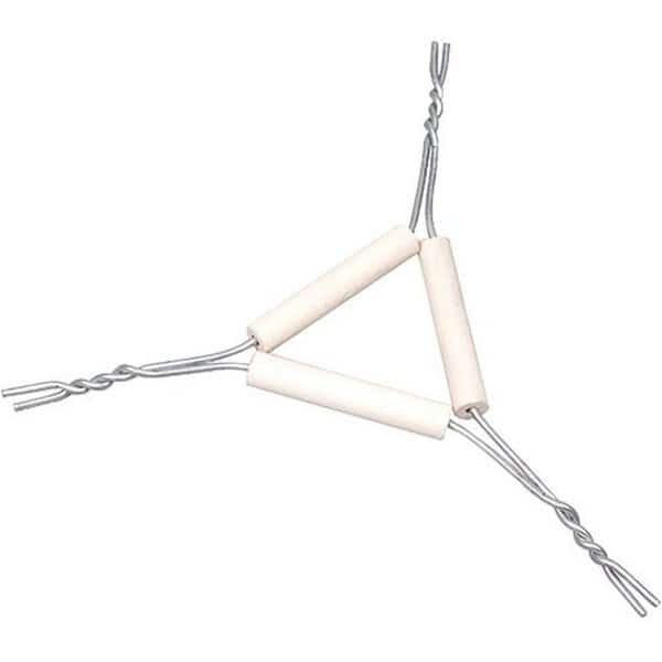 Triangles, Clay Pipe Iron Wire, 2 I, PK5