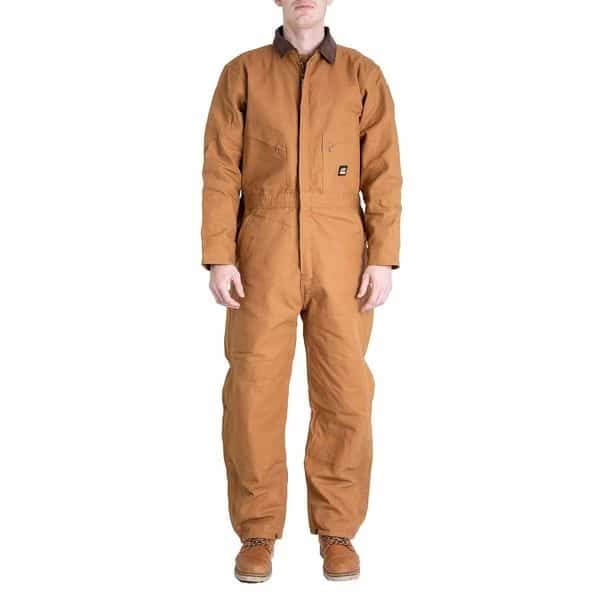 Coverall, Deluxe, Insulated, 6XL Short, Black, Size 6XLS