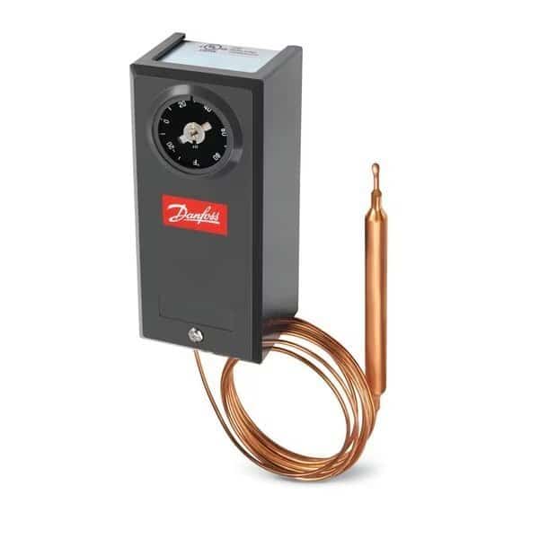 Temp Control, 30/80F SPST 6.6Ft Cap
