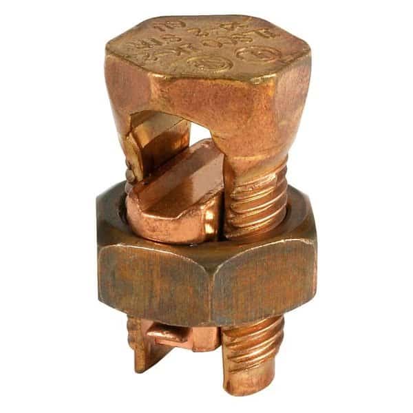 Copper Split Bolt Connector, Cndctr, PK2