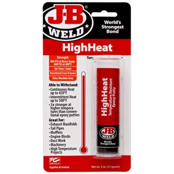 High Heat Epoxy Putty Stick, For Manifolds, Tail Pipes, Mufflers/O
