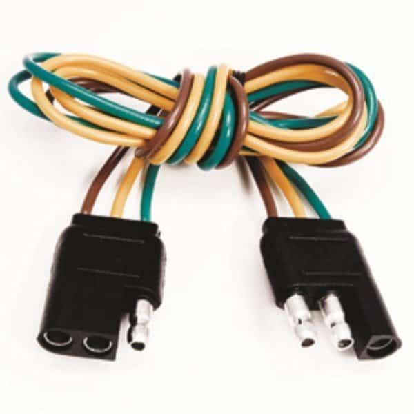 Flat Molded Fm/M Trailer Connector 1 Pc, 3-Way