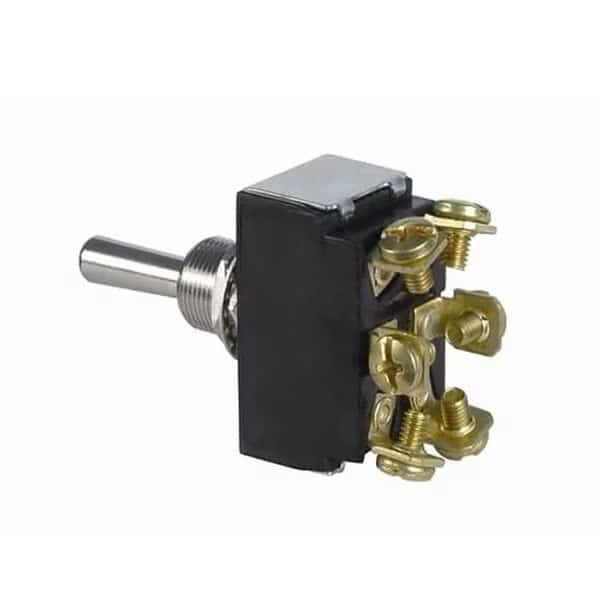 Heavy Duty Mom. Toggle 30A 12V D.P.D.T.
