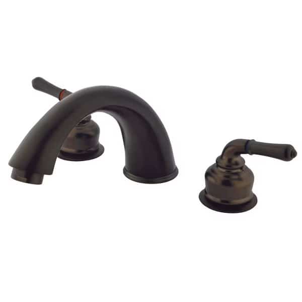 Roman Tub Faucet, Oil Rubbed Bronze, Deck Mount
