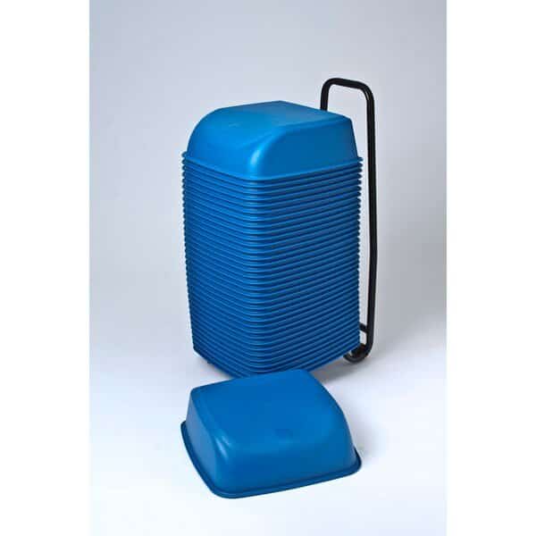Cinema Seats, Rolling Cart, Blue, PK36