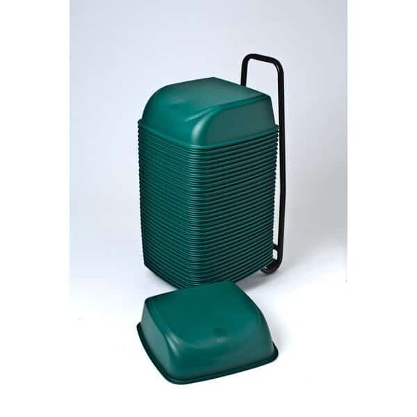 Cinema Seats, Rolling Cart, Grn, PK36