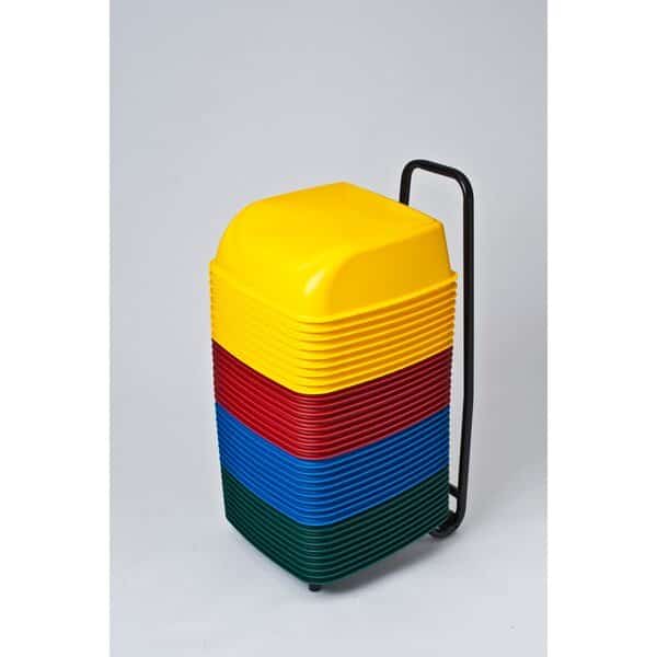Cinema Seats, Rolling Cart, Multi, PK36