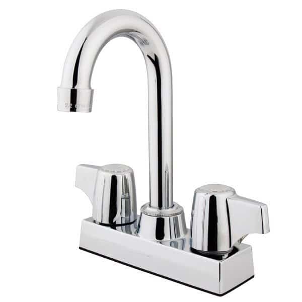 KB460 4" Center Bar Faucet, Manual, 4" Mount, 2 Hole