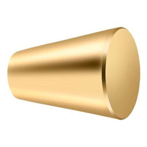 Knob Cone Cabinet 1" Lifetime Brass