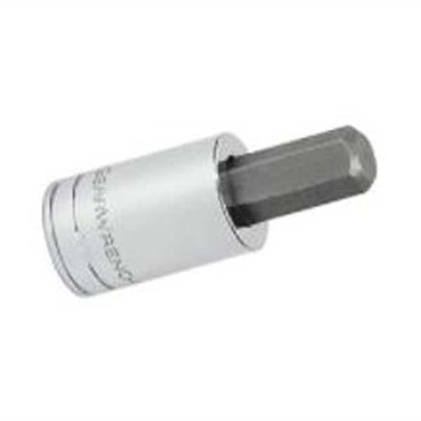 Hex Bit Socket, 1/4"Dr,