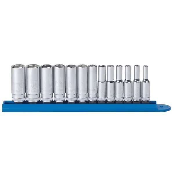 1/4" Drive Metric, 13-pcs