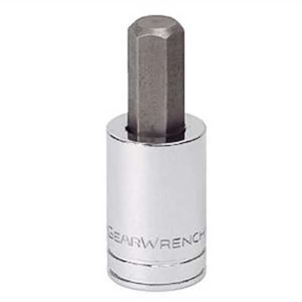 Hex Bit Socket, 1/2"Dr, - 6mm