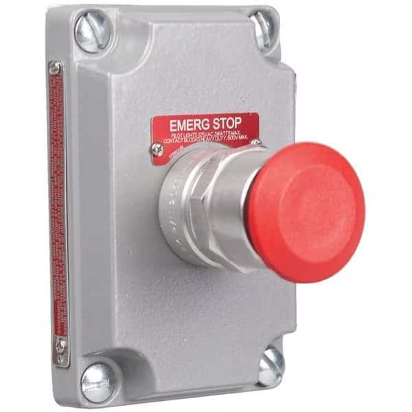 Xcs0Mmr3 E Stop Haz Switch, Killark, Mfr#: XCS-0MMR3