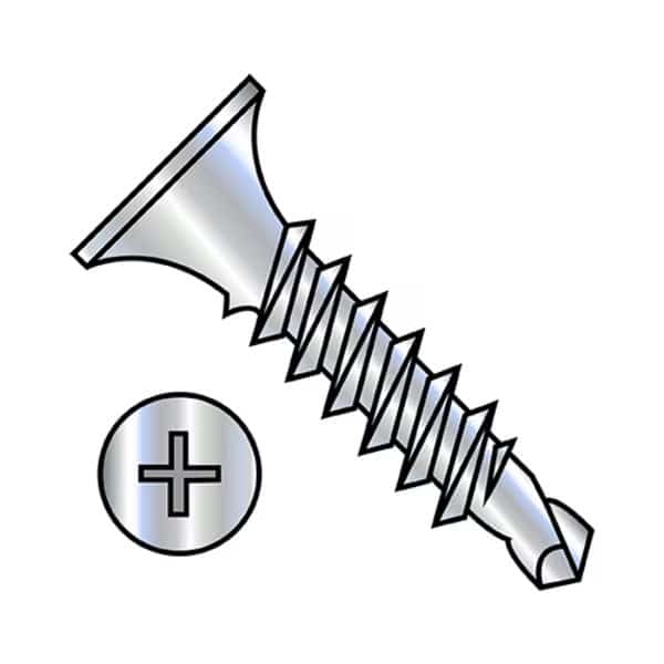 Drywall Screw, #8 x 1-1/2 in, Steel, Flat Head Phillips Drive, 2000 PK, EnjoyTool select, Mfr# 0824KPGZ