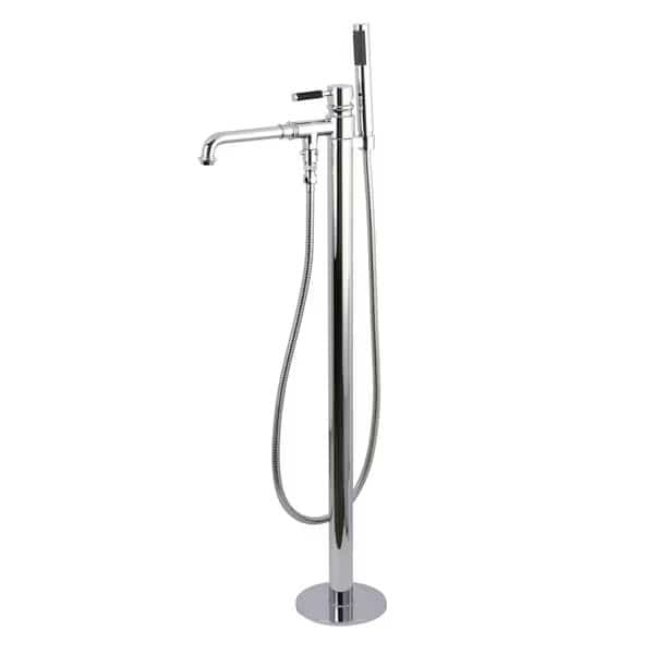 Freestanding Tub Faucet, Polished Chrome, Freestanding