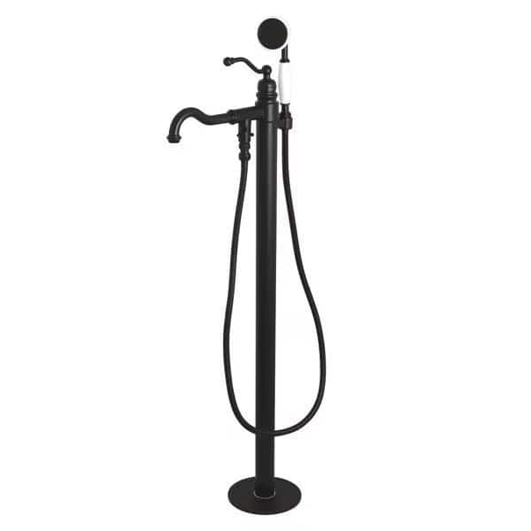 Freestanding Tub Faucet, Matte Black, Freestanding
