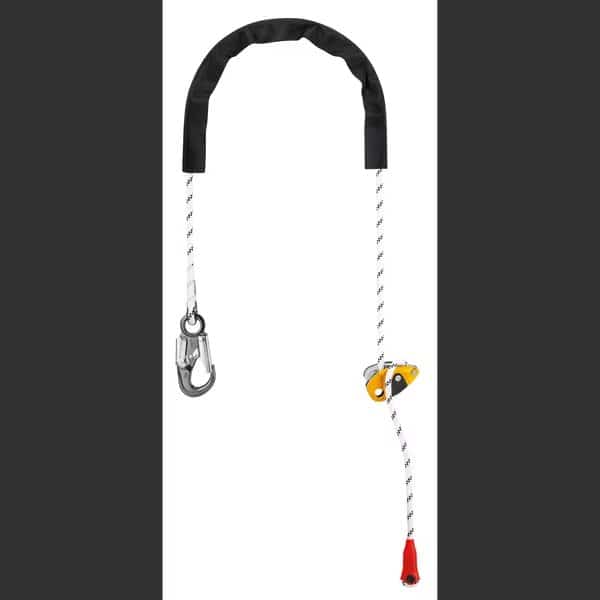 Hook Lanyard, 3 m, Aluminum, Petzl, Mfr#: L052CA01