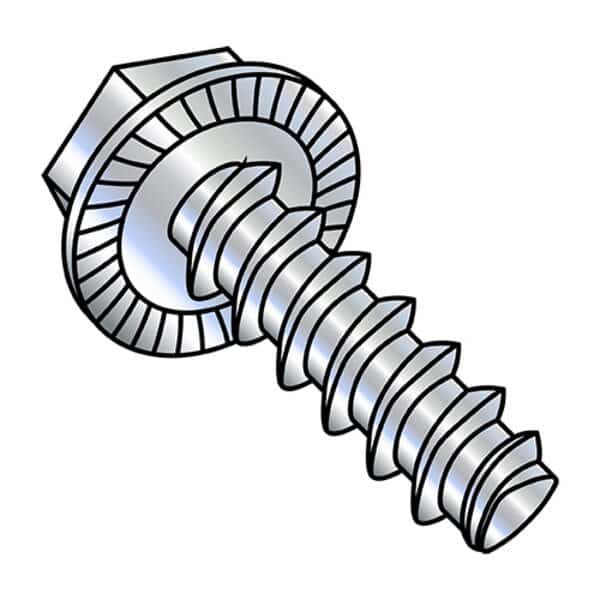 Serrated Washer Assortments, 1/4-10x3/4, U, PK1500, Wax Finish