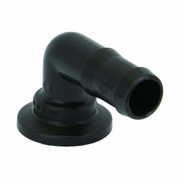 Flange, 1", Basic Fitting Elbow, 2" O.D.