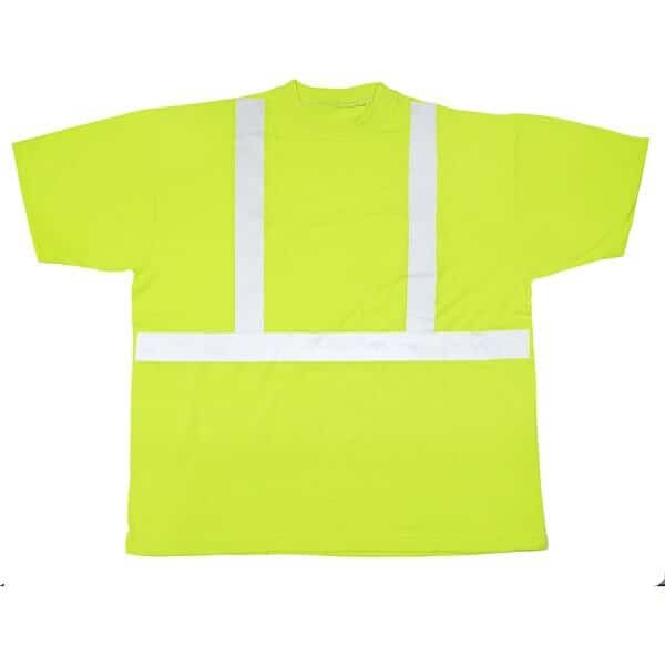 High Visibility Polyester ANSI Class, PK2, 10 in Height, 10 in Width