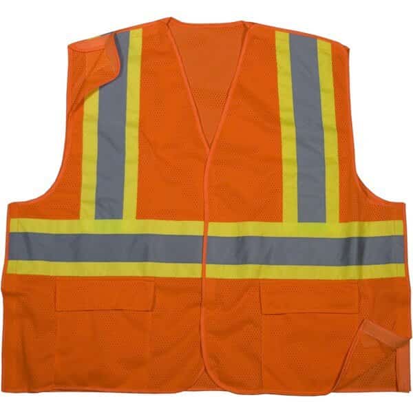 Hi-Vis Safety Vest 3XL-L Class 2 2 PK