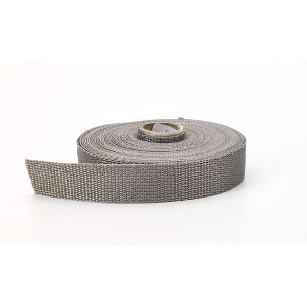 Polywebbing, 1.5 In Wide, 10 Yd Gray (4Pk)
