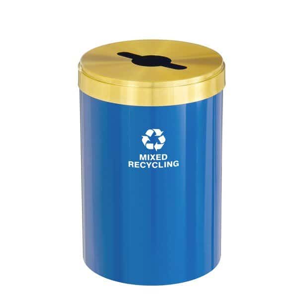 Single Multi-Use Recycler,Liner,33 gal.,, Mfr#: M-2032BL-BE-M3, GLARO
