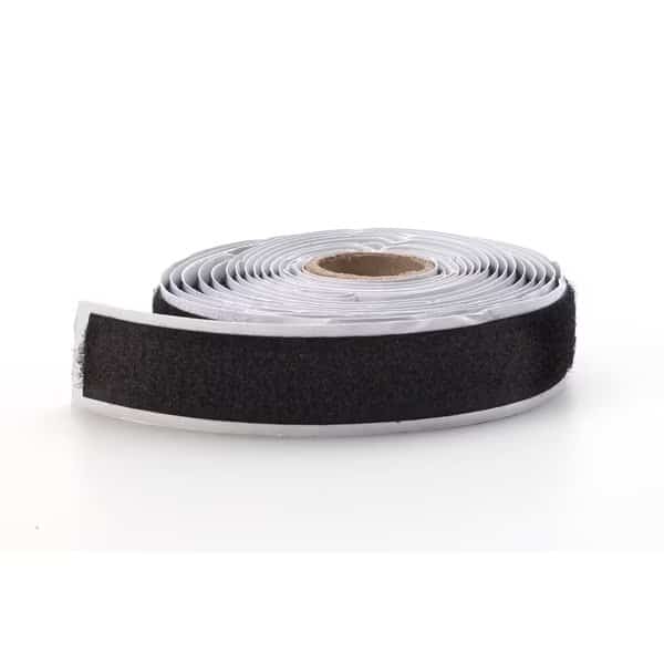Adhesive Loop Tape, 3/4 In, 3 Yds, Black(9Pk)