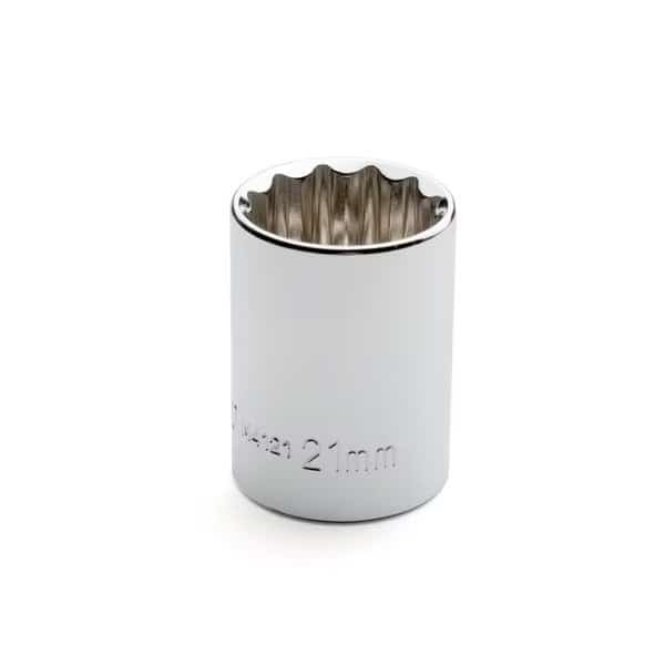 Socket 1/2" Drive 12 Point Standard Metr, M4118