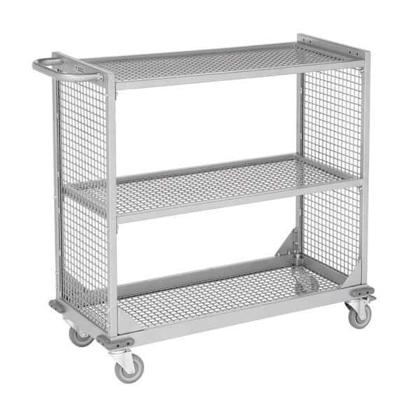 Merch Crt 36"L(41" w/ Hdl) x 18"W x 39"H, Mfr#: MC-3618-S3, IRSG
