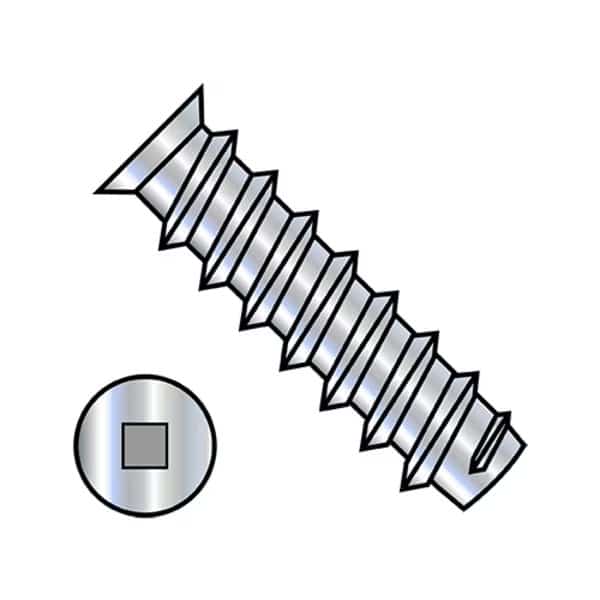 Binding Screw, M6.3X10 mm Thd Sz, Steel, 8000 PK