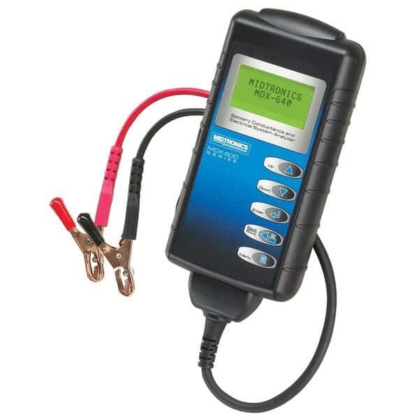 Digital Battery Analyzer for 6/12 Volt B, Midtronics, Mfr#: MIDMDX-640