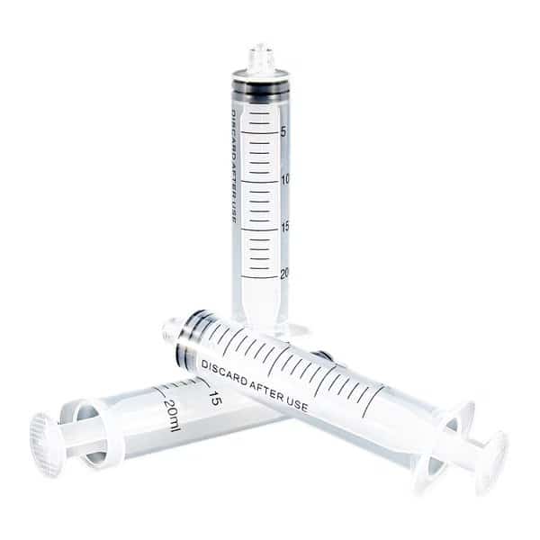 Syringe, Bulk, 20mL Luer Lock, PK50