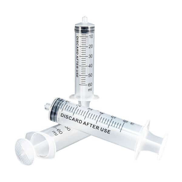 Syringe, Bulk, 60mL Luer Lock, PK25