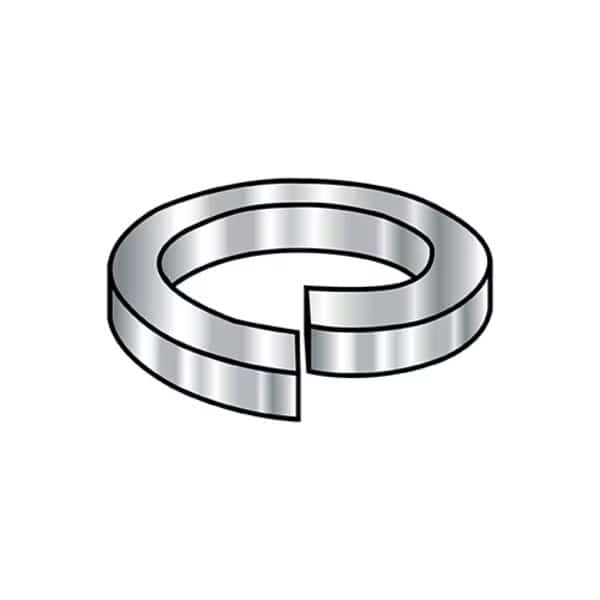 Split Lock Washer, For Screw Size #4 420 Stainless Steel, 10000 PK